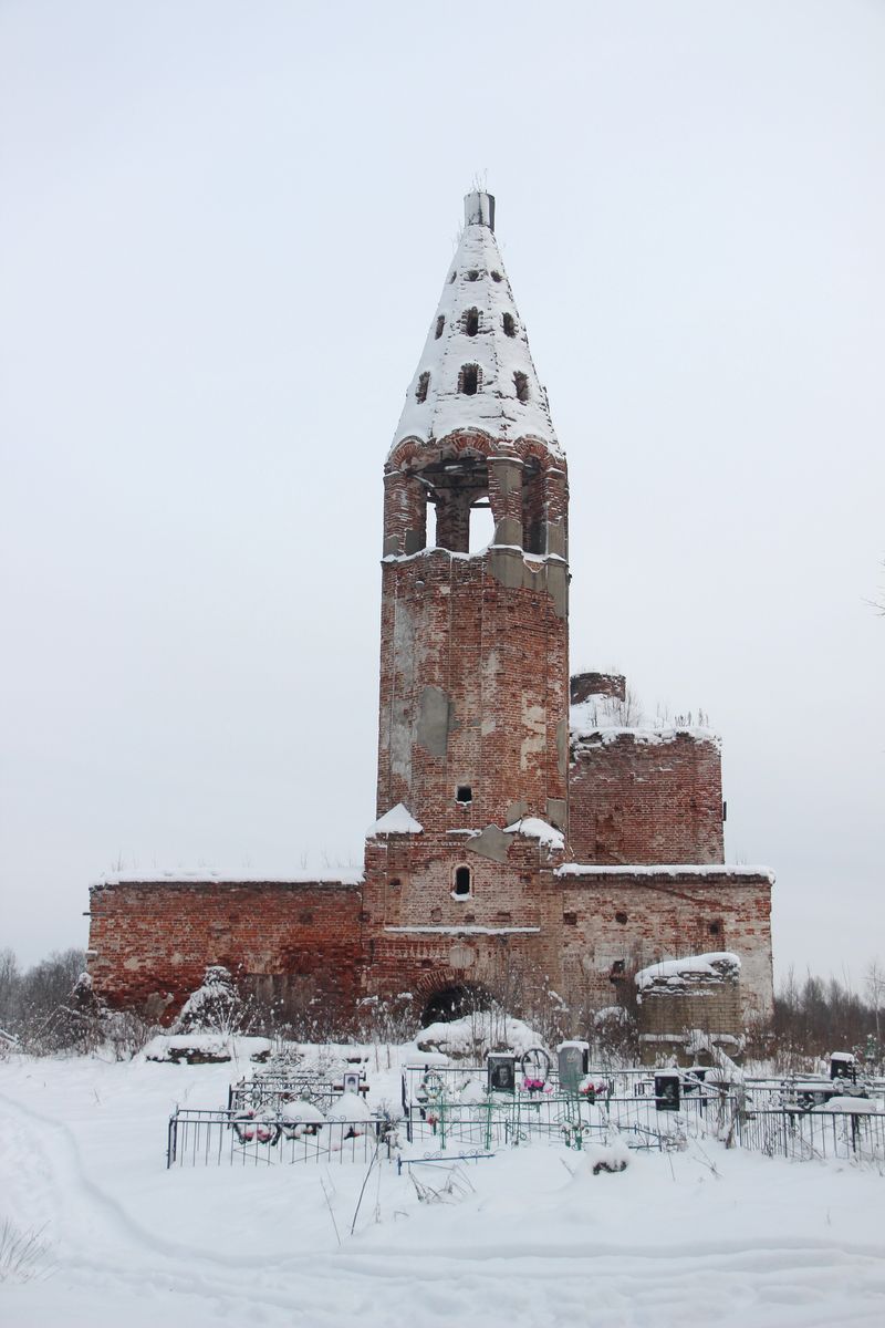 фасады. Церковь Леонтия Ростовского, Леонтьевское (Большесельский район, Ярославская область)
