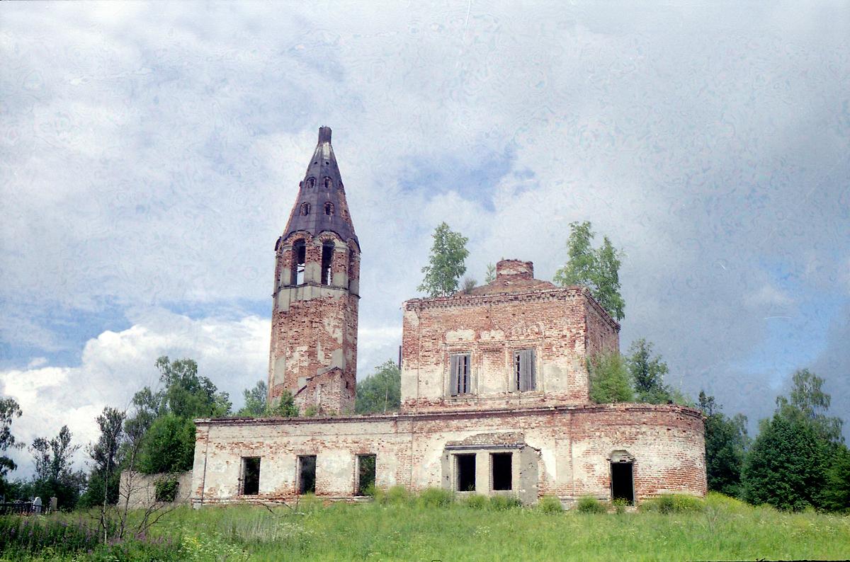 фасады. Церковь Леонтия Ростовского, Леонтьевское (Большесельский район, Ярославская область)
