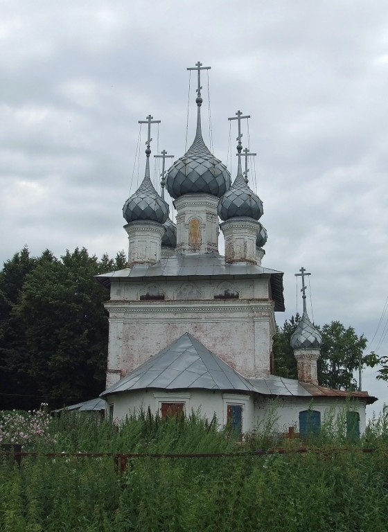 Некрасовское. Церковь Спаса Преображения. фасады