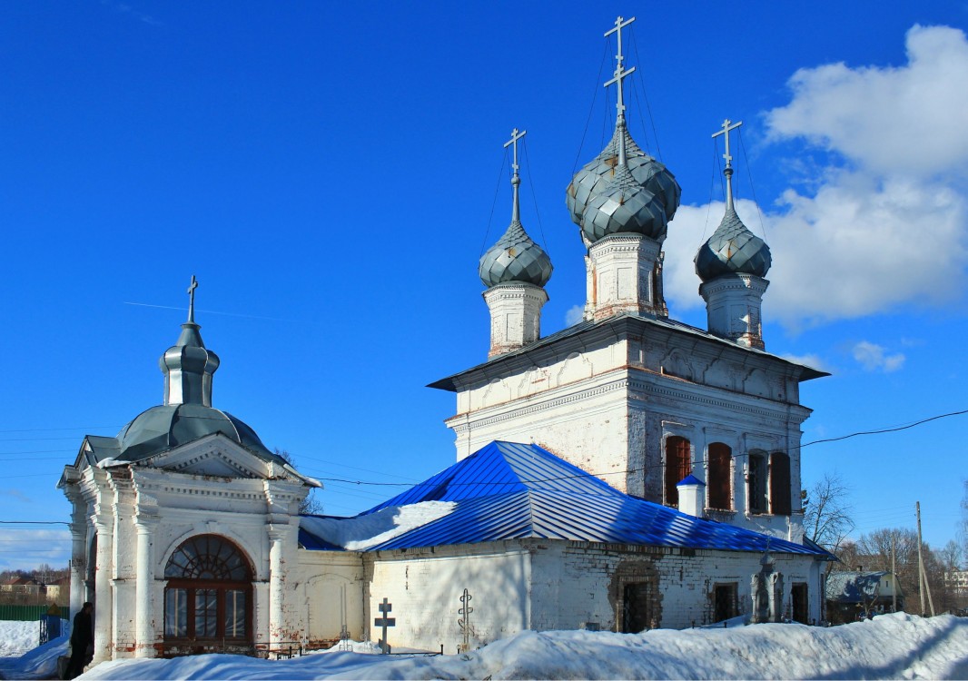 Некрасовское. Церковь Спаса Преображения. фасады