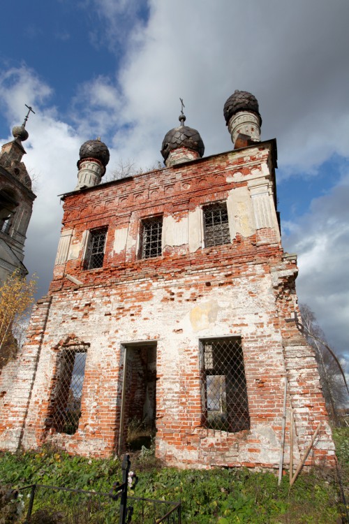 Покров-Рогули. Церковь Покрова Пресвятой Богородицы. фасады