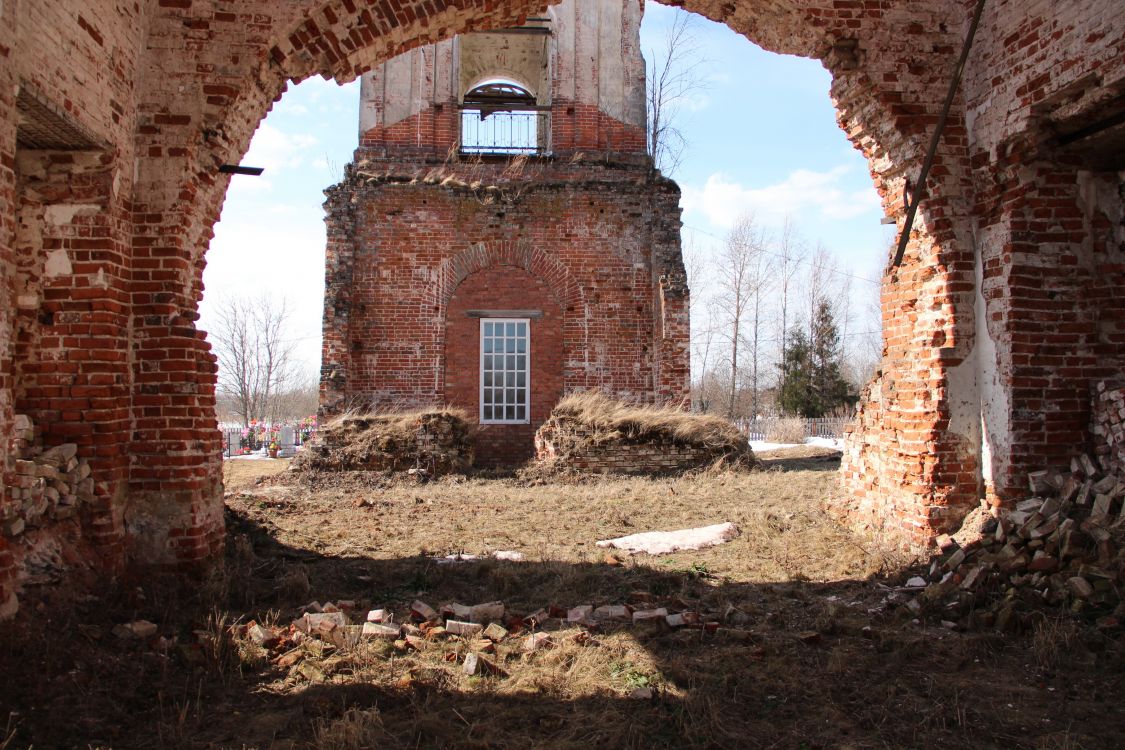 Церковь Покрова Пресвятой Богородицы, Покров-Рогули (Пошехонский район, Ярославская область). интерьер и убранство