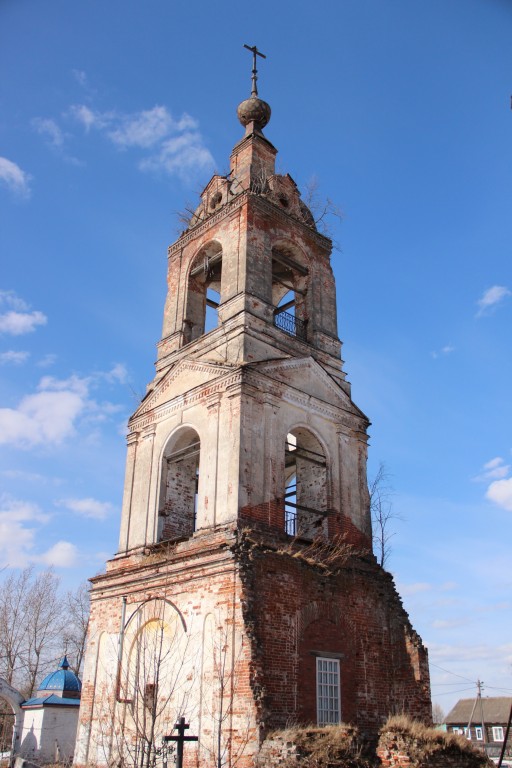 Церковь Покрова Пресвятой Богородицы, Покров-Рогули (Пошехонский район, Ярославская область). архитектурные детали