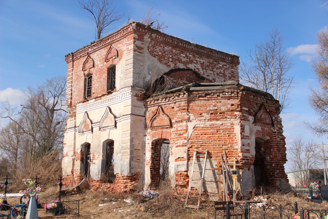 Покров-Рогули. Церковь Космы и Дамиана. интерьер и убранство