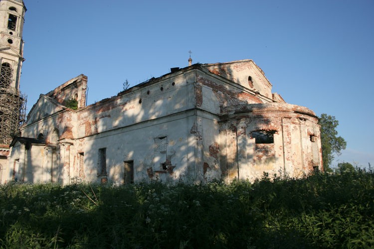 Поречье-Рыбное. Церковь Никиты мученика. фасады