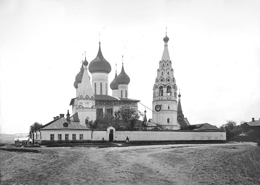 Ярославль. Церковь Николая Чудотворца (Николы Мокрого). архивная фотография, Фото 1903г.