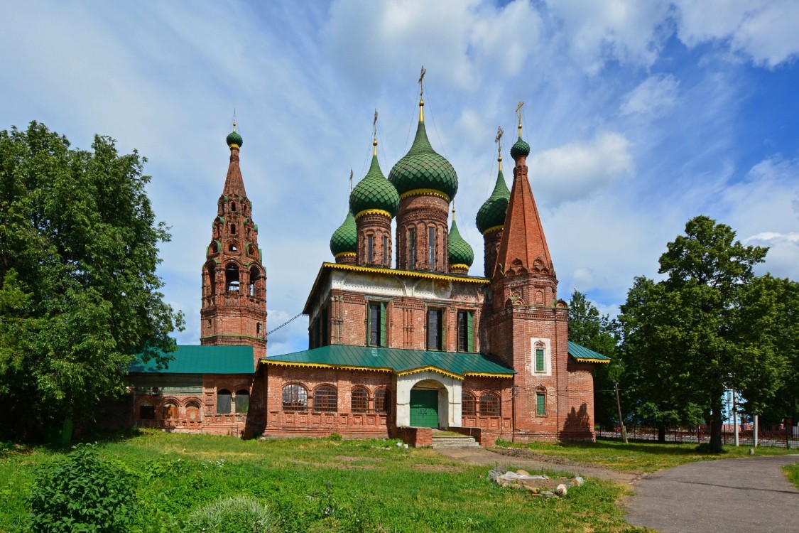 Ярославль. Церковь Николая Чудотворца (Николы Мокрого). фасады, Общий вид с юго-запада