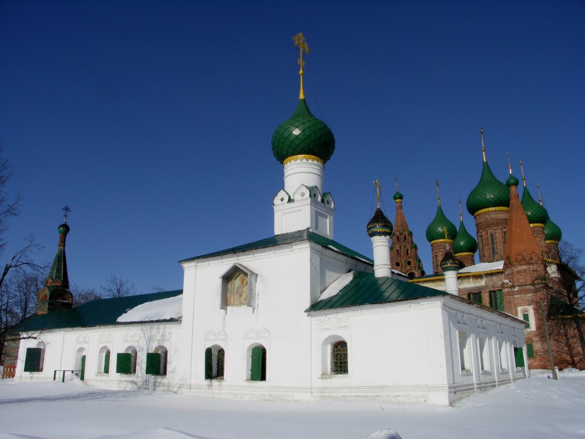 Ярославль. Церковь Тихвинской иконы Божией Матери. фасады