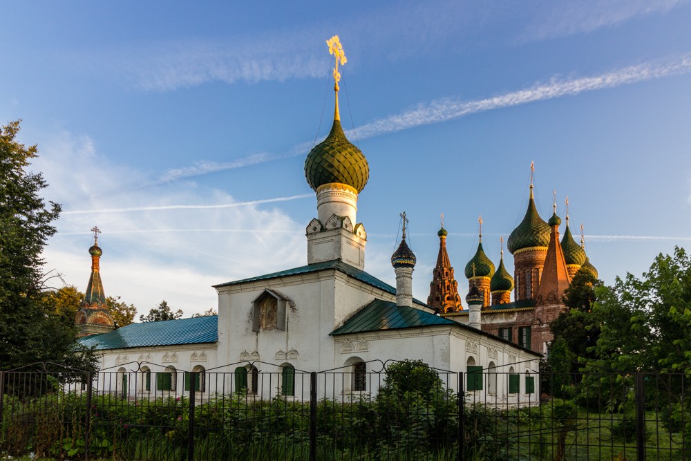 Ярославль. Церковь Тихвинской иконы Божией Матери. фасады, Южный фасад