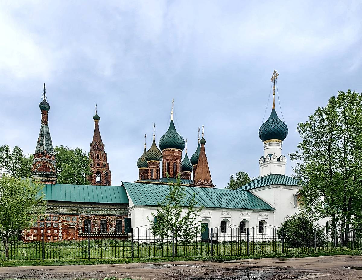 фасады. Церковь Тихвинской иконы Божией Матери, Ярославль (Ярославль, город, Ярославская область)