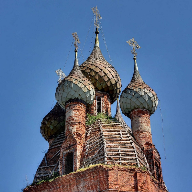 Церковь Казанской иконы Божией Матери, Курба (Ярославский район, Ярославская область). архитектурные детали