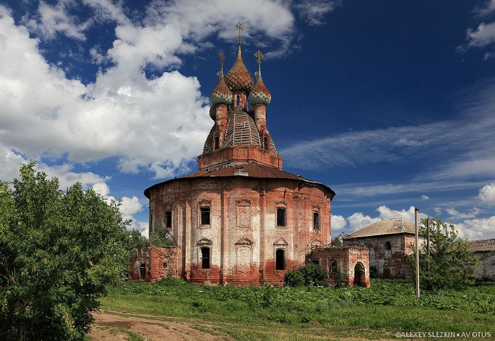 Курба. Церковь Казанской иконы Божией Матери. фасады