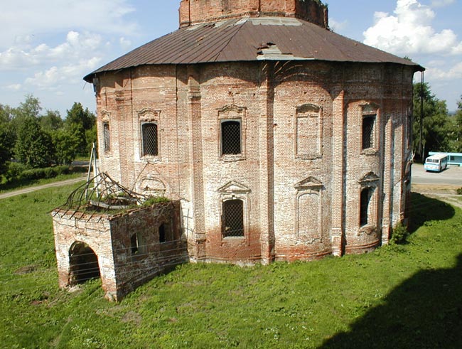 Церковь Казанской иконы Божией Матери, Курба (Ярославский район, Ярославская область). архитектурные детали, 		      
