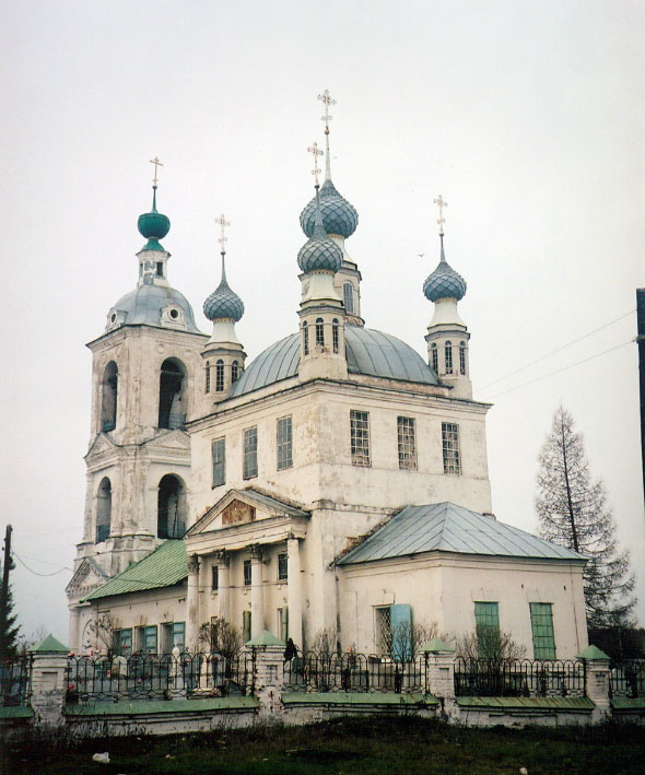 Толгоболь. Церковь Покрова Пресвятой Богородицы. фасады