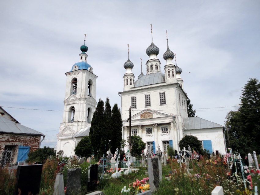 Церковь Покрова Пресвятой Богородицы, Толгоболь (Ярославский район, Ярославская область). фасады