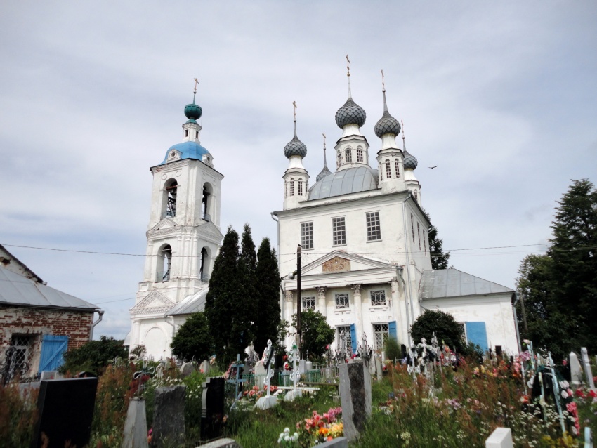 Толгоболь. Церковь Покрова Пресвятой Богородицы. фасады