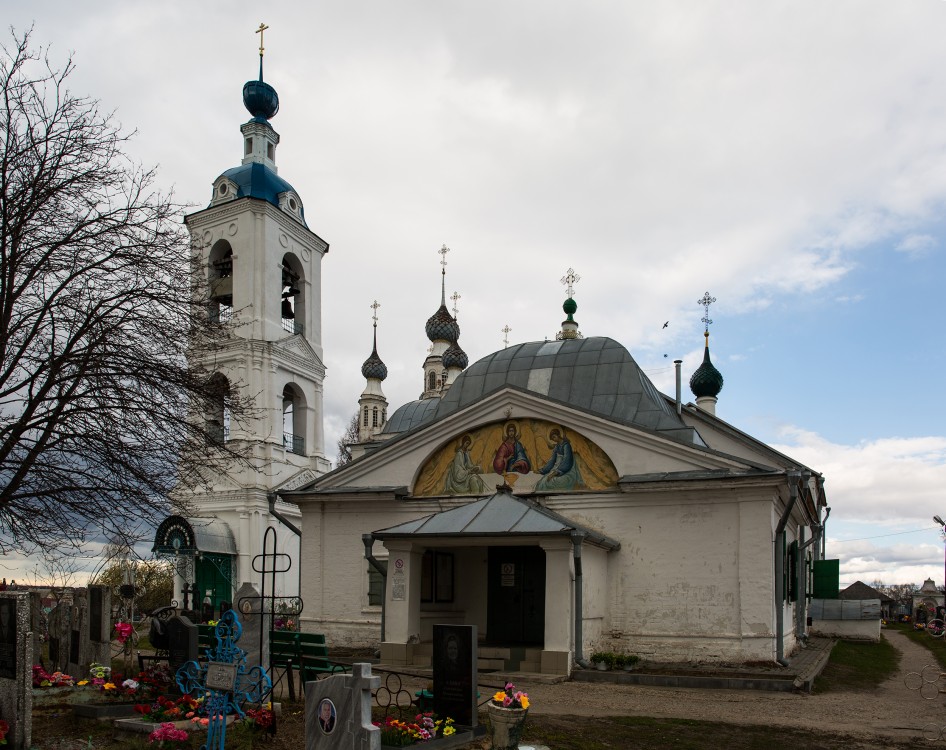Церковь Троицы Живоначальной, Толгоболь (Ярославский район, Ярославская область). фасады