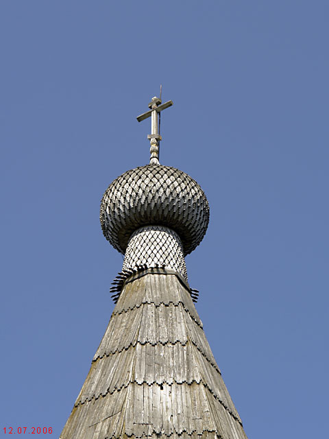 Столетовская (Лядины). Лядинский погост. Церковь Покрова Пресвятой Богородицы (Покрово-Власьевская). архитектурные детали