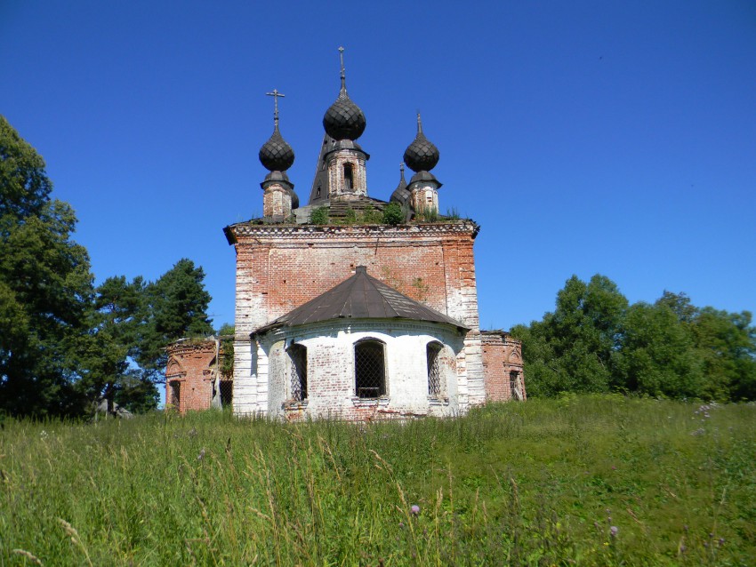 Церковь Рождества Христова, Сокольское (Лухский район, Ивановская область). фасады