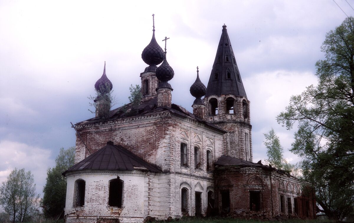 Церковь Рождества Христова, Сокольское (Лухский район, Ивановская область). фасады