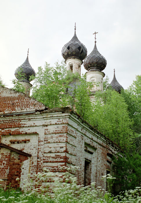 Углец, урочище. Церковь Николая Чудотворца. фасады