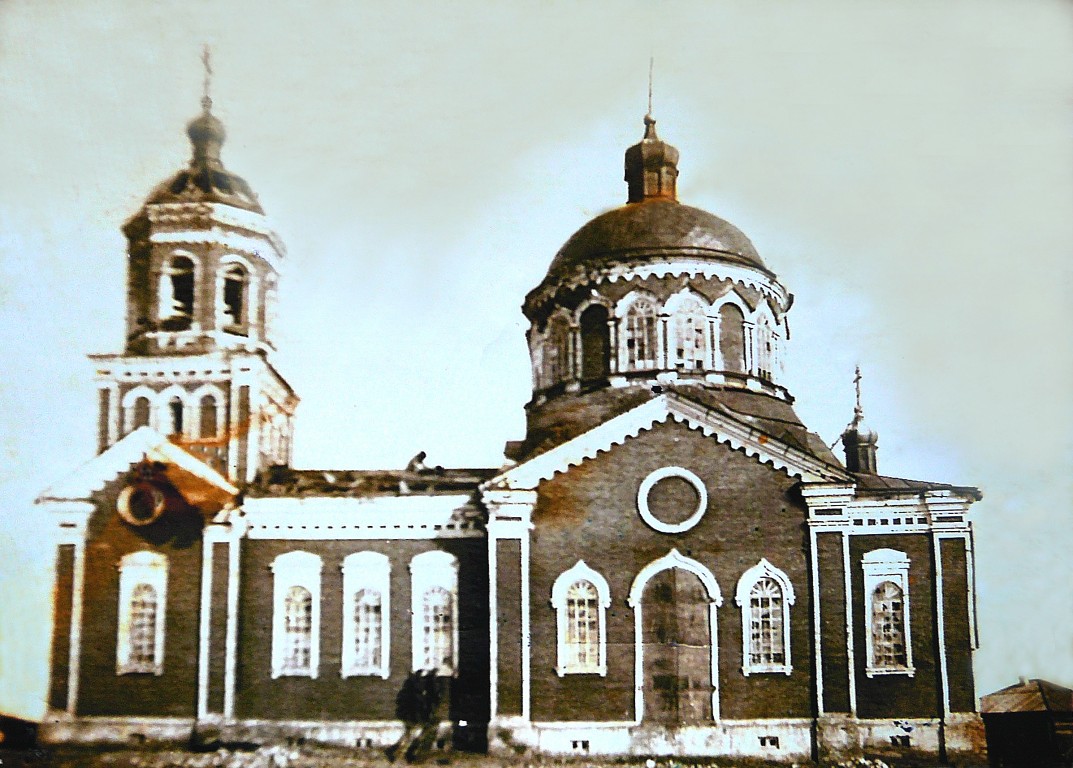 Каргаполье. Церковь Покрова Пресвятой Богородицы. архивная фотография, Фотография из архива храма.