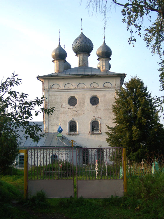 Горки. Церковь Введения во храм Пресвятой Богородицы. фасады