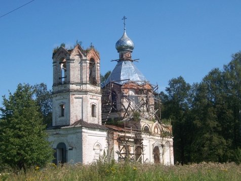 Пешково. Церковь Успения Пресвятой Богородицы. фасады