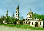 Храмовый комплекс. Церкви Успения Пресвятой Богородицы и Преображения Господня - Порздни - Лухский район - Ивановская область