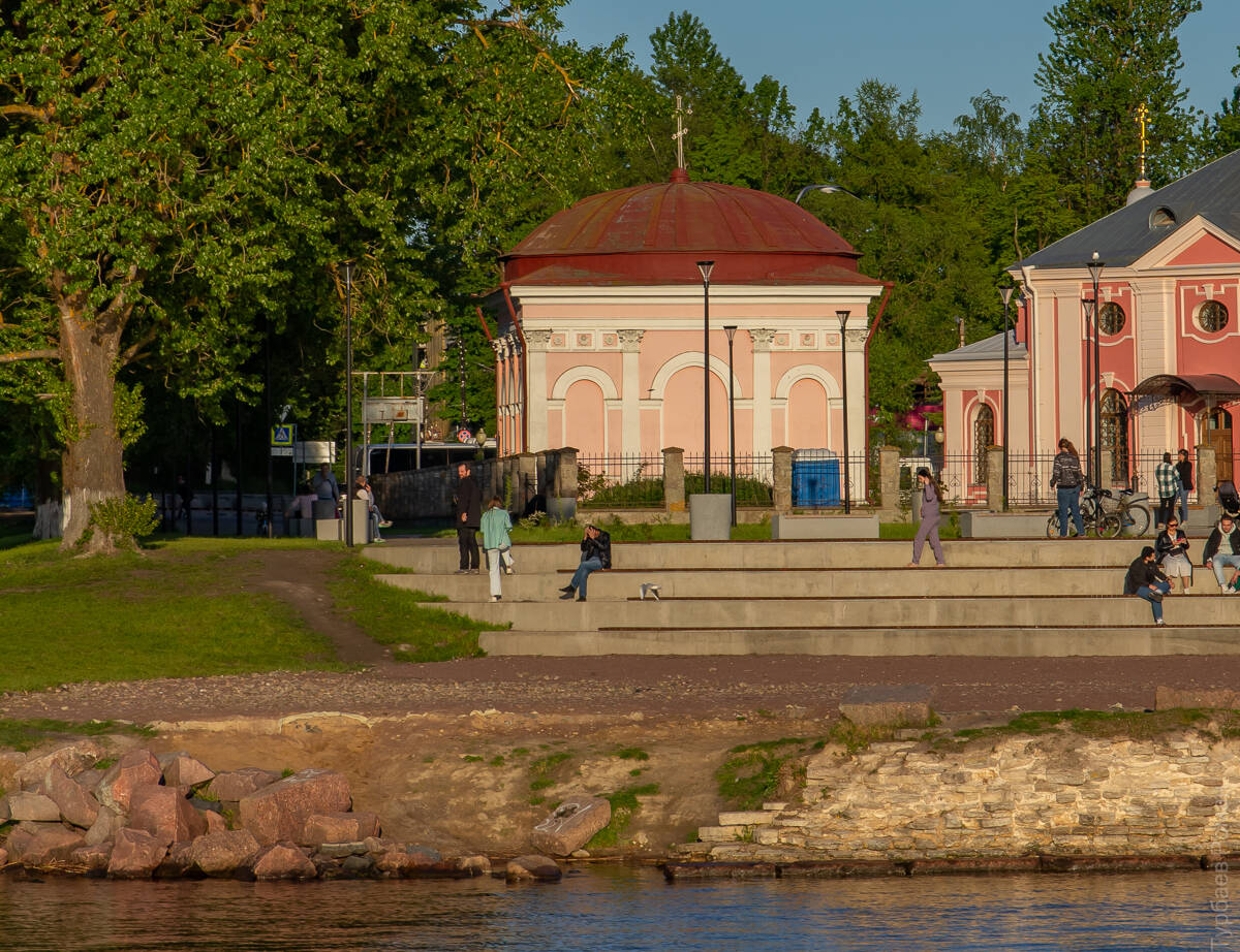 Часовня Казанской иконы Божией Матери, Шлиссельбург (Кировский район, Ленинградская область). фасады, Вид с северо-запада
