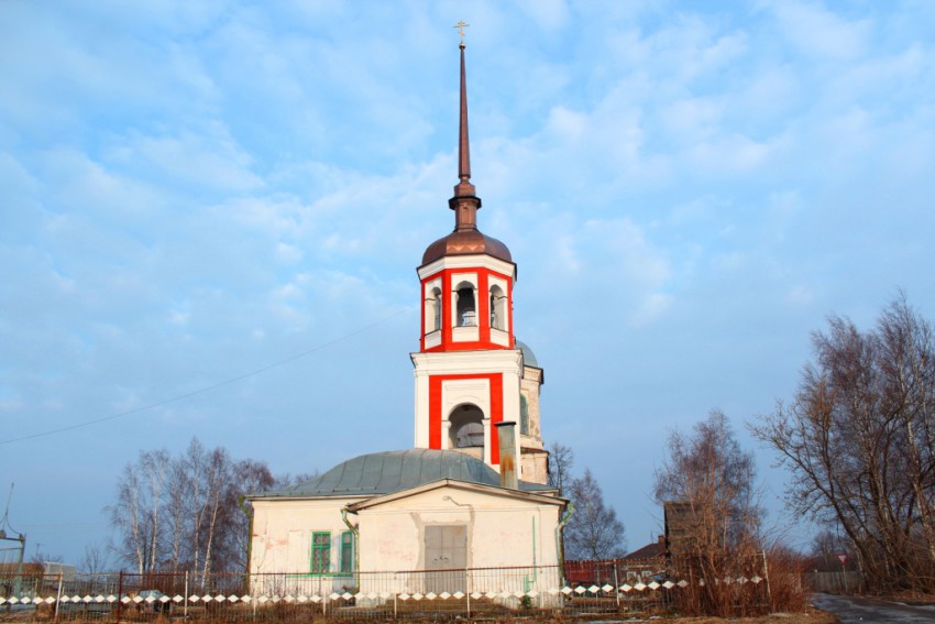 Кашин. Церковь Петра и Павла. фасады, Вид с запада