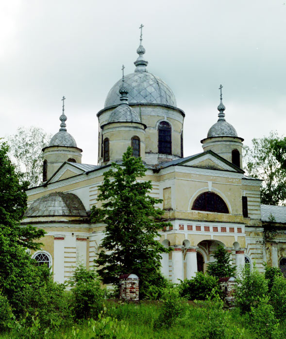 Церковь Воскресения Христова, Воскресенское Старое (Лухский район, Ивановская область). фасады