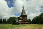 Музей деревянного зодчества. Церковь Георгия Победоносца из с. Горка Верхнетоемского р-на