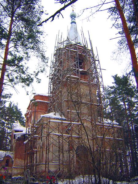 Церковь Михаила Архангела, Зажупанье (Сланцевский район, Ленинградская область). фасады