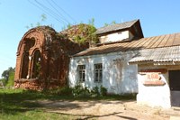 Церковь иконы Божией Матери "Всех скорбящих Радость", , Долматовский, Заволжский район, Ивановская область