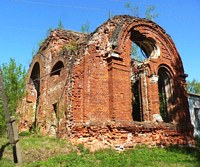 Церковь иконы Божией Матери "Всех скорбящих Радость", , Долматовский, Заволжский район, Ивановская область