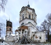 Церковь Богоявления Господня, Вид с юго-востока<br>, Худынское, Лухский район, Ивановская область