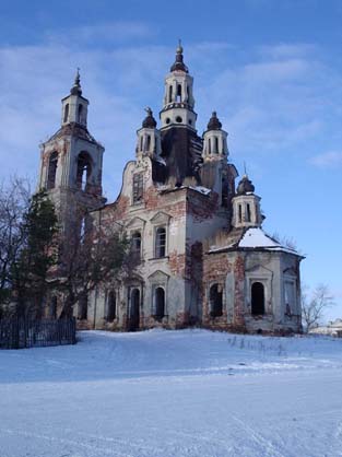 Белоярское. Церковь Флора и Лавра. архивная фотография