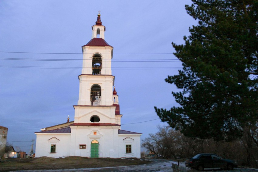Церковь Флора и Лавра, Белоярское (Щучанский район, Курганская область). фасады