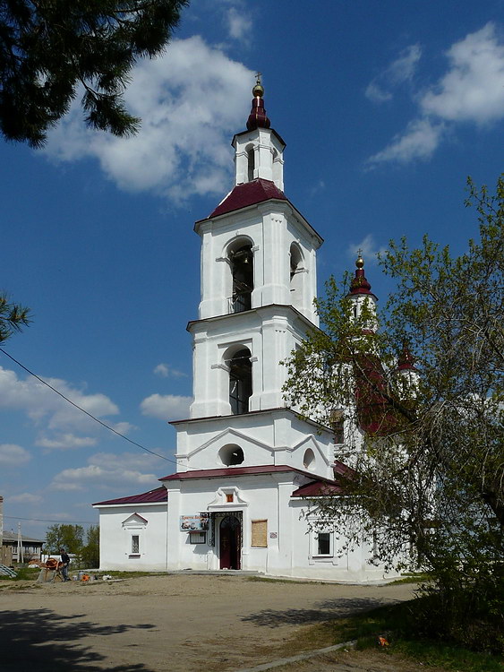 Церковь Флора и Лавра, Белоярское (Щучанский район, Курганская область). фасады