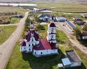 Церковь Флора и Лавра, Вид с севера<br>, Белоярское, Щучанский район, Курганская область
