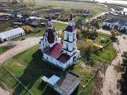 Церковь Флора и Лавра, Вид с СЗ<br>, Белоярское, Щучанский район, Курганская область