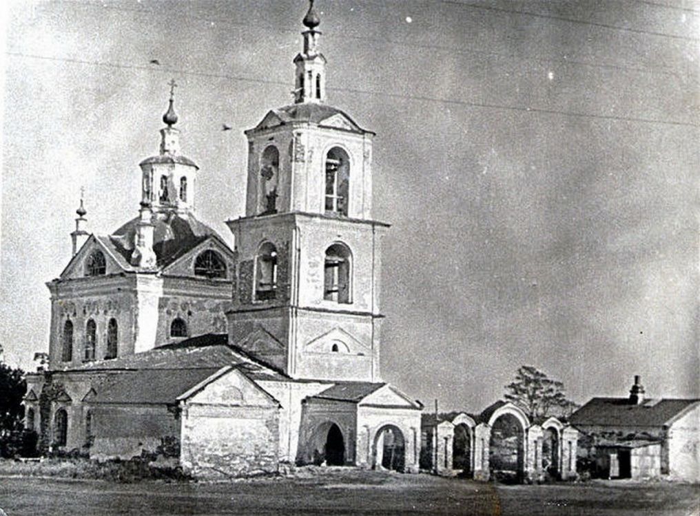 Церковь Николая Чудотворца, Таловка (Юргамышский район, Курганская область). архивная фотография, Фото 1958 года. Автор Василий Меркурьев