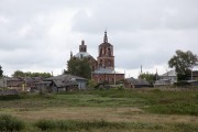 Церковь Николая Чудотворца, Вид от въезда в село<br>, Таловка, Юргамышский район, Курганская область