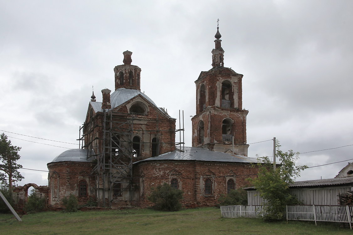 Церковь Николая Чудотворца, Таловка (Юргамышский район, Курганская область). фасады, Северный фасад