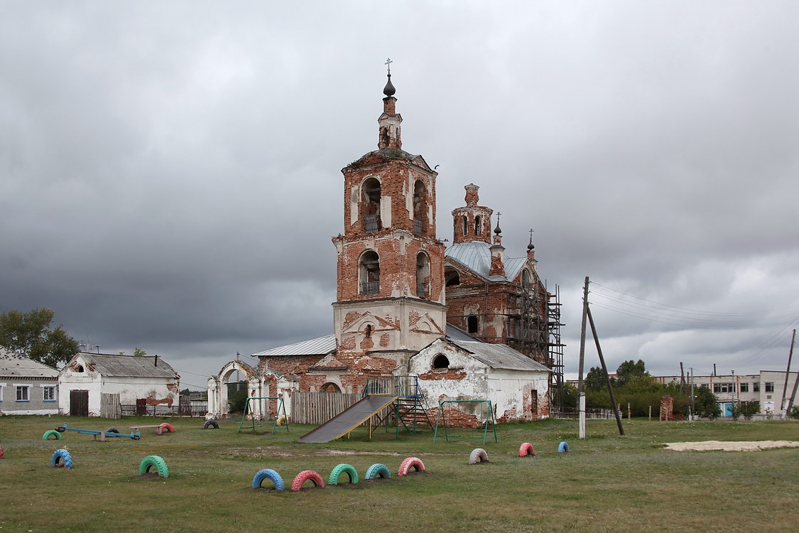Церковь Николая Чудотворца, Таловка (Юргамышский район, Курганская область). фасады, Вид с юго-запада