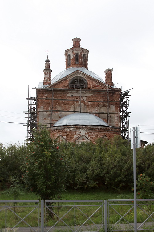 Церковь Николая Чудотворца, Таловка (Юргамышский район, Курганская область). фасады, Вид с востока