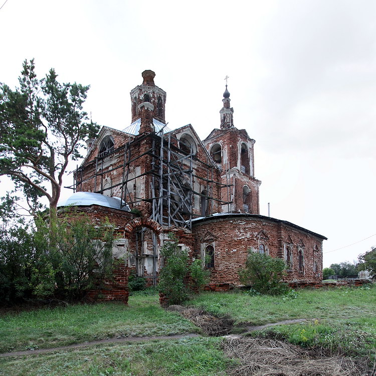 Церковь Николая Чудотворца, Таловка (Юргамышский район, Курганская область). фасады, Вид с северо-востока