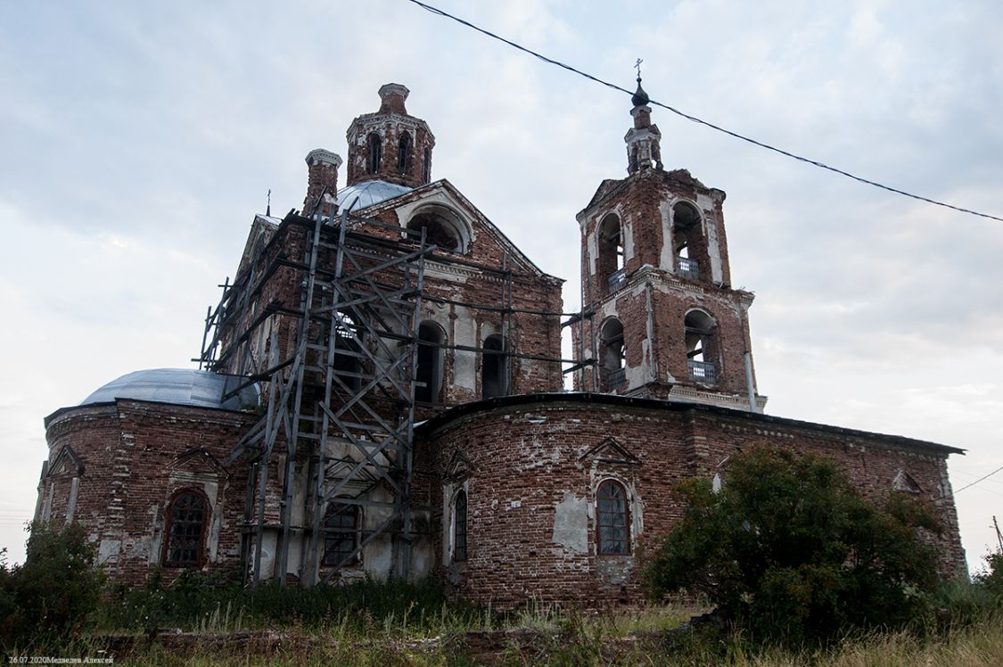 Церковь Николая Чудотворца, Таловка (Юргамышский район, Курганская область). фасады