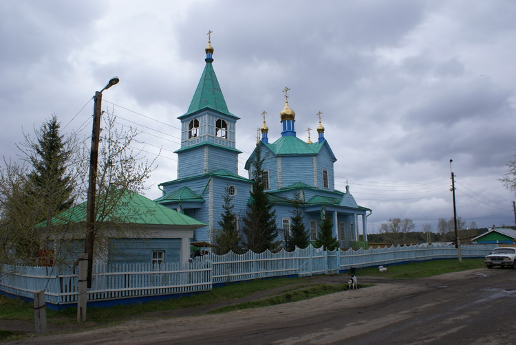 Казанский Чимеевский мужской монастырь, Чимеево (Белозерский район, Курганская область). общий вид в ландшафте